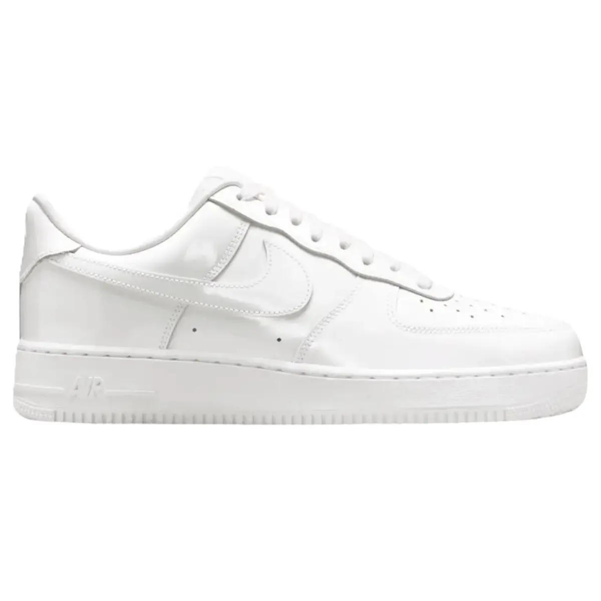 Nike Air Force 1 Low '07 Premium White Patent Men's Fashion Shoes New