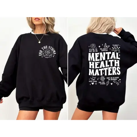 Mental Health Matters Hoodie, Mental Health Awareness Sweatshirt, You Matter Sweatshirt, Inspirational Sweatshirt, Self Love Sweatshirt
