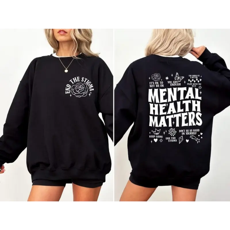 Mental Health Matters Hoodie, Mental Health Awareness Sweatshirt, You Matter Sweatshirt, Inspirational Sweatshirt, Self Love Sweatshirt