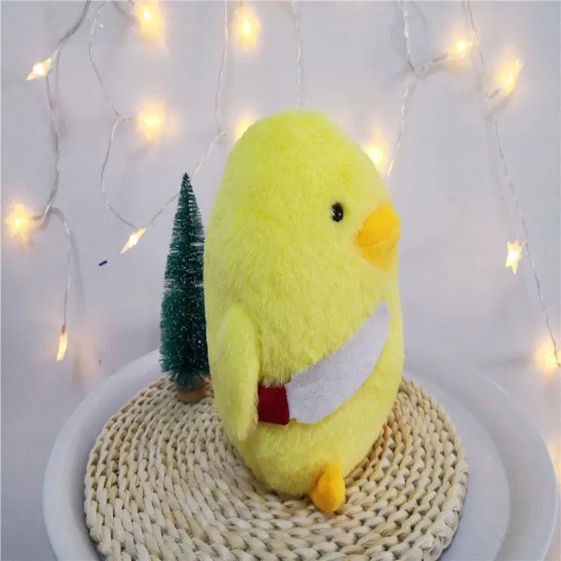 25cm Cartoon Duck With Knife Plush Toy Cute Hamster Animal Stuffed Plush Dolls for Kids Gift