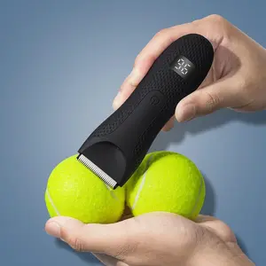 Electric Body Hair Trimmer, 1 Set Waterproof Body Hair Clipper & Accessories, Body and Intimate Hair Trimmer, Rechargeable Hair Removal Tool for Men