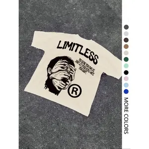 Men's Cartoon & Letter Print Round Neck Pajama Tee, Loose Casual Soft Comfortable Short Sleeve T-shirt for Summer, Men's Sleepwear for Indoor Wear, Menswear