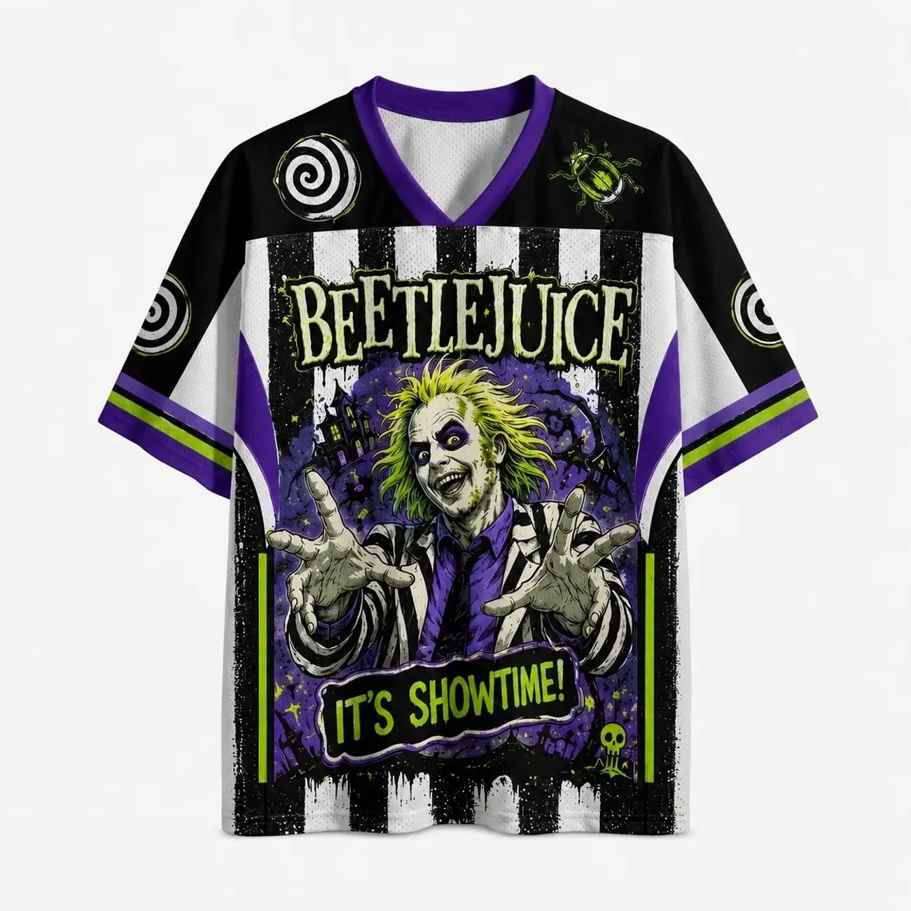 Beetlejuice Movie Jersey Shirts BQT