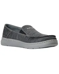 Ariat Men's Men'S Heather Charcoal 360 Canvas Slip-On Casual Shoe Moc Toe - 10040413