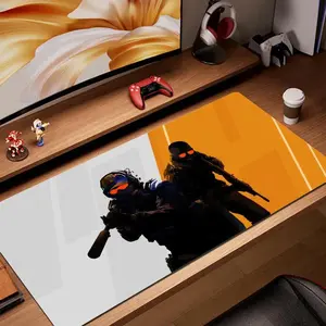 Counter Strike Gaming Mouse Pad, XXL Extended Desk Mat with Smooth Surface, Anti-Slip Rubber Base, Durable Thick Build, Keyboard Mousepad for PC Gamer Setup