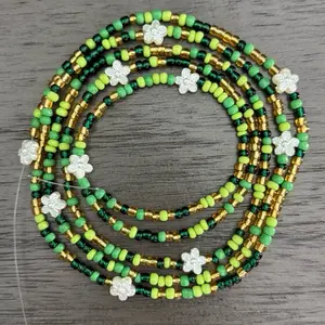 Lucky Charms tie on waist beads