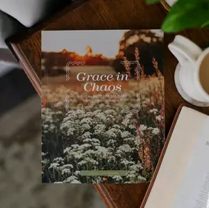 Grace in Chaos Motherhood Devotional Book, Religion & Philosophy Humanities & Social Sciences Reading Material