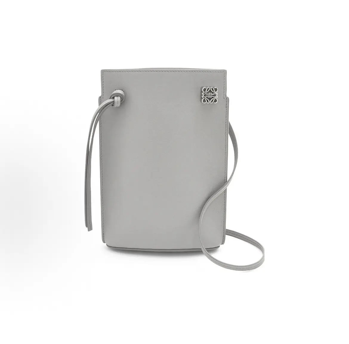 Pre-owned Loewe Grey Crossbody Phone Pouch 2507398