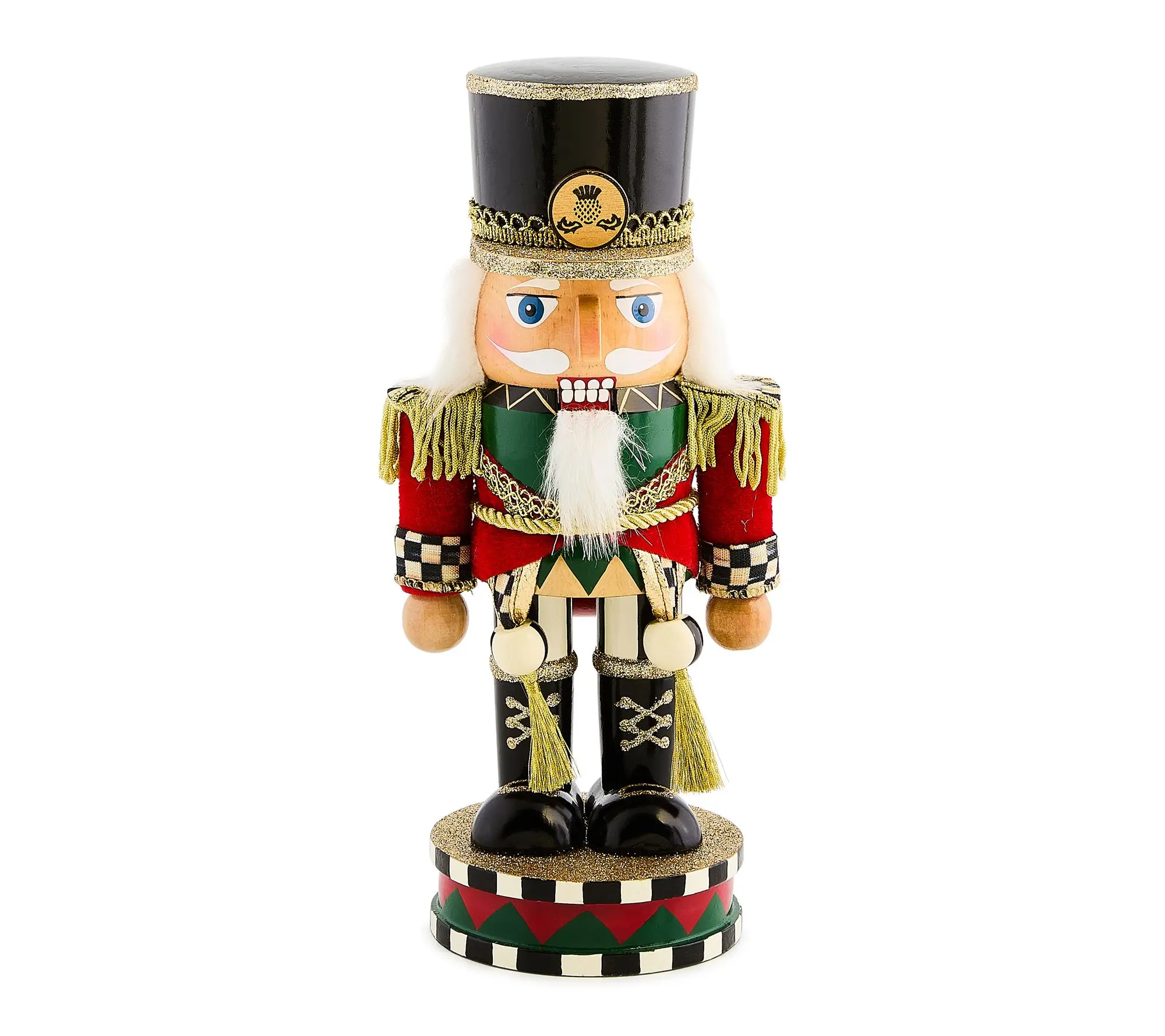 MacKenzie-Childs Short Nutcracker MacKenzie-Childs Short Nutcracker