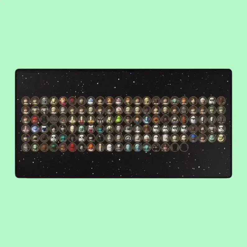 Star character desk mat Short mouse pad Gaming Desk Mat Mouse Pad Pc Accessories – FASTSHIPPING