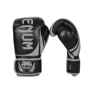 Venum Challenger 2.0 Boxing Gloves - Black/Grey Venum Challenger 2.0 Boxing Gloves - Black/Grey