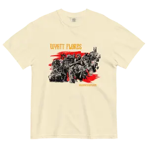 Welcome To The Plains Ivory Tee, Wyatt flores merch