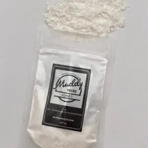 MuddySoapCo Cloud 9 Mica 1 oz for Soapmaking, Cosmetics, Nail Polish, Bath Bombs