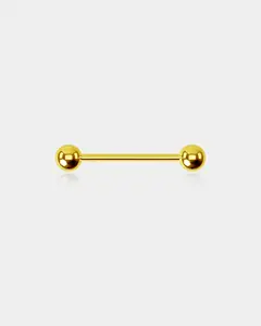 Internally Threaded Titanium Bridge Barbell