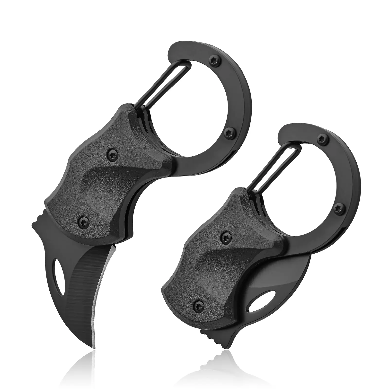 small pocket knife for men & women, keychain box cutter with 1.34-inch blade, mini folding knives for everyday carry, unique gifts for men, stocking s