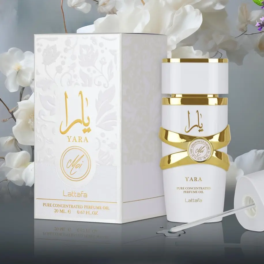 Rasasi Yara Moi Pure Concentrated Perfume Oil - 20ml (0.67 fl. oz) Unisex Luxurious Floral Eau Perfume, Selfcare Single Item for Purse Mini Toiletries