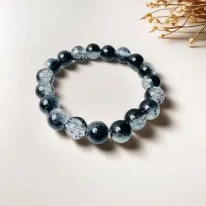 Healing Crystal Bracelet for Women and Men  – Unisex Stretchy Gemstone Bracelet for Healing and Protection-Live Exclusive Order