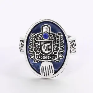 The Vampire Diaries A-Z 26 Letters Ring For Women And Men Alphabet Initials Gothic Jewelry Salvatore Damon Reborn Daylight Ring