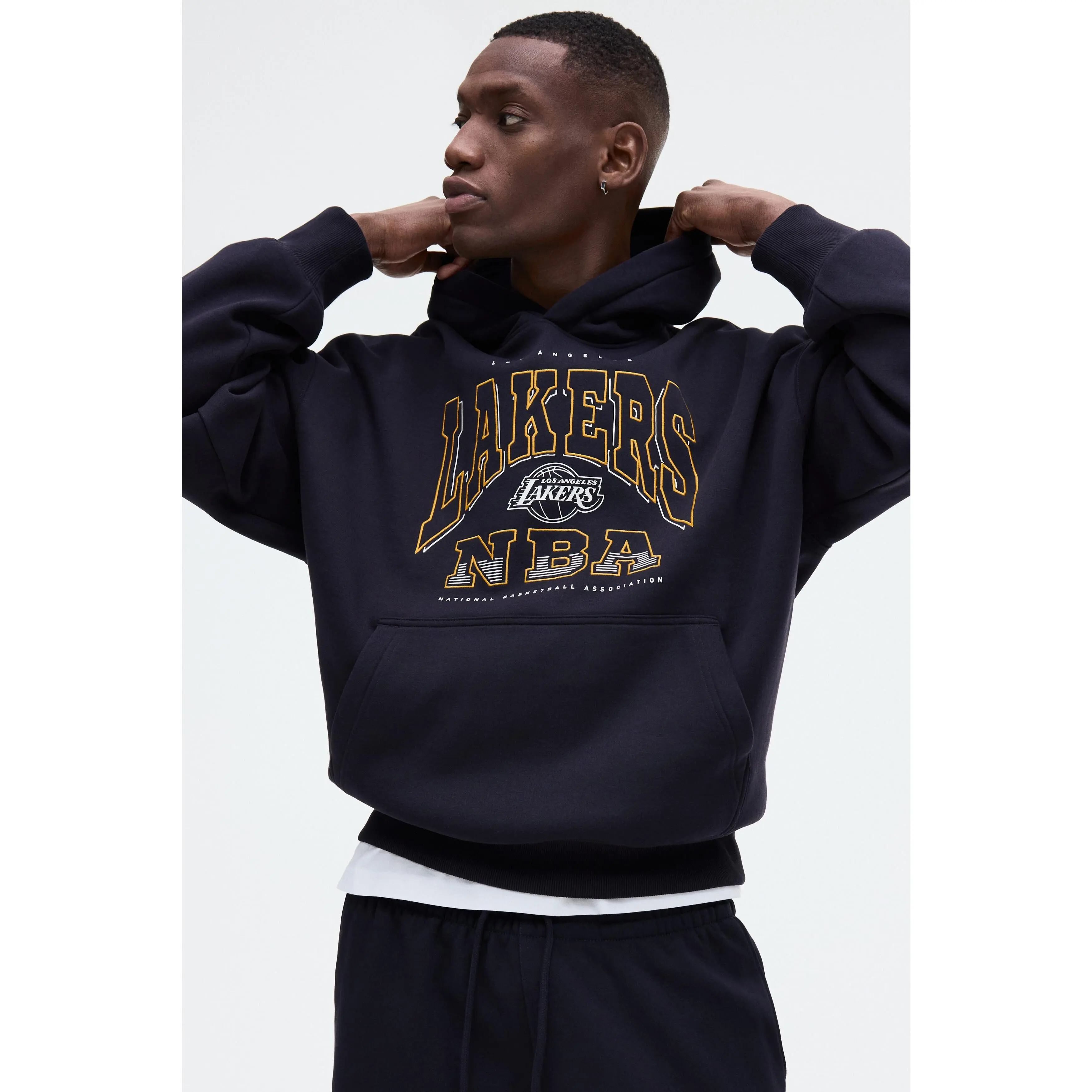 H&M Oversized Fit Printed hoodie