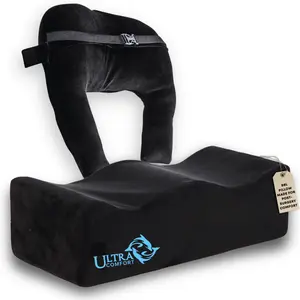 Brazilian Butt Lift Pillow with Back Support for Post-Op Recovery, bbl pillow and back support Cojin BBL para Carro, BBL Pillows Premium Foam Gluteal Augmentation cushion