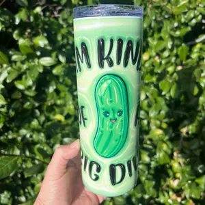 The Big Dill Tumbler - Perfect for Your Drinks - Drinkware, Bottle