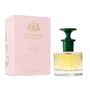Caswell-Massey Peony Perfume - Living Floral Sweet Amber Floral Scent with Juicy Wild Berry Sparkle & Blushing Pink Peony Notes 2 fl oz 60 ml