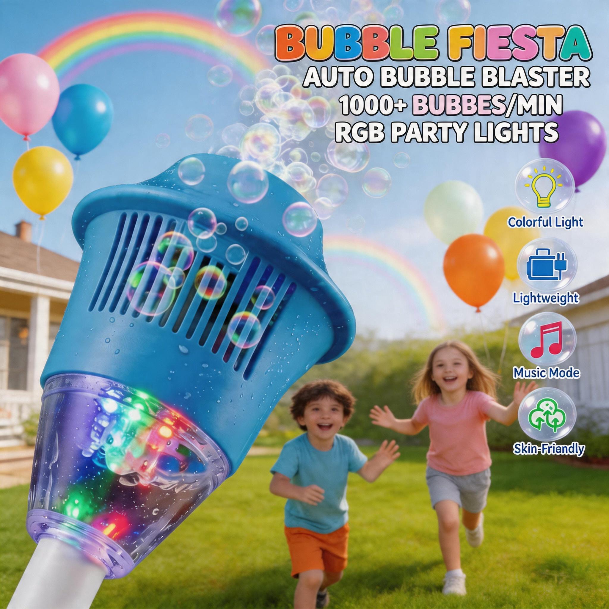 Bubble Machine with Lights