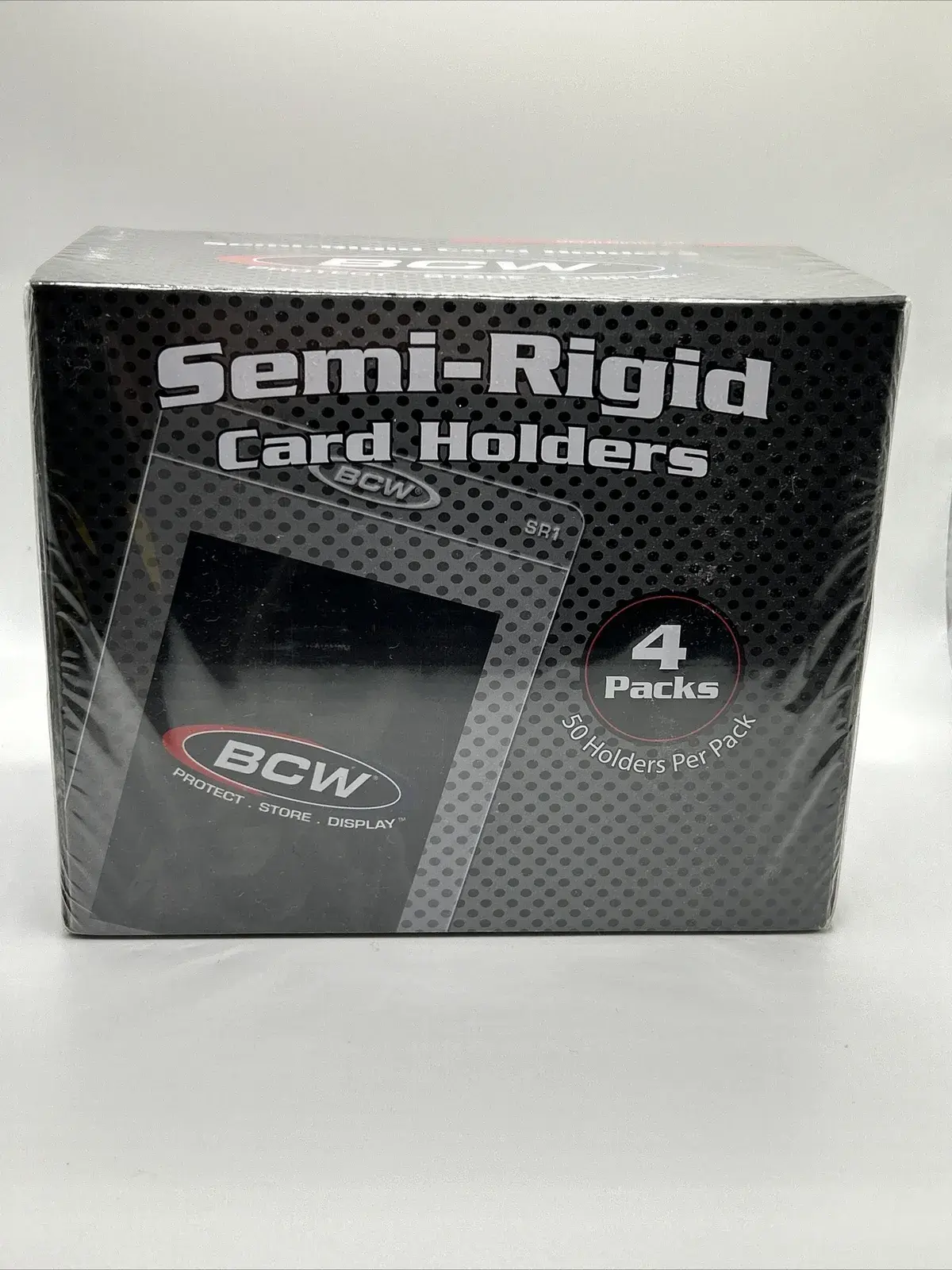 semi rigid card sleeves Amazon.com: BCW Semi Rigid Card Holder #1 | 100 Pack | Semi Rigid Card  Sleeves for Grading Preparation main image 1