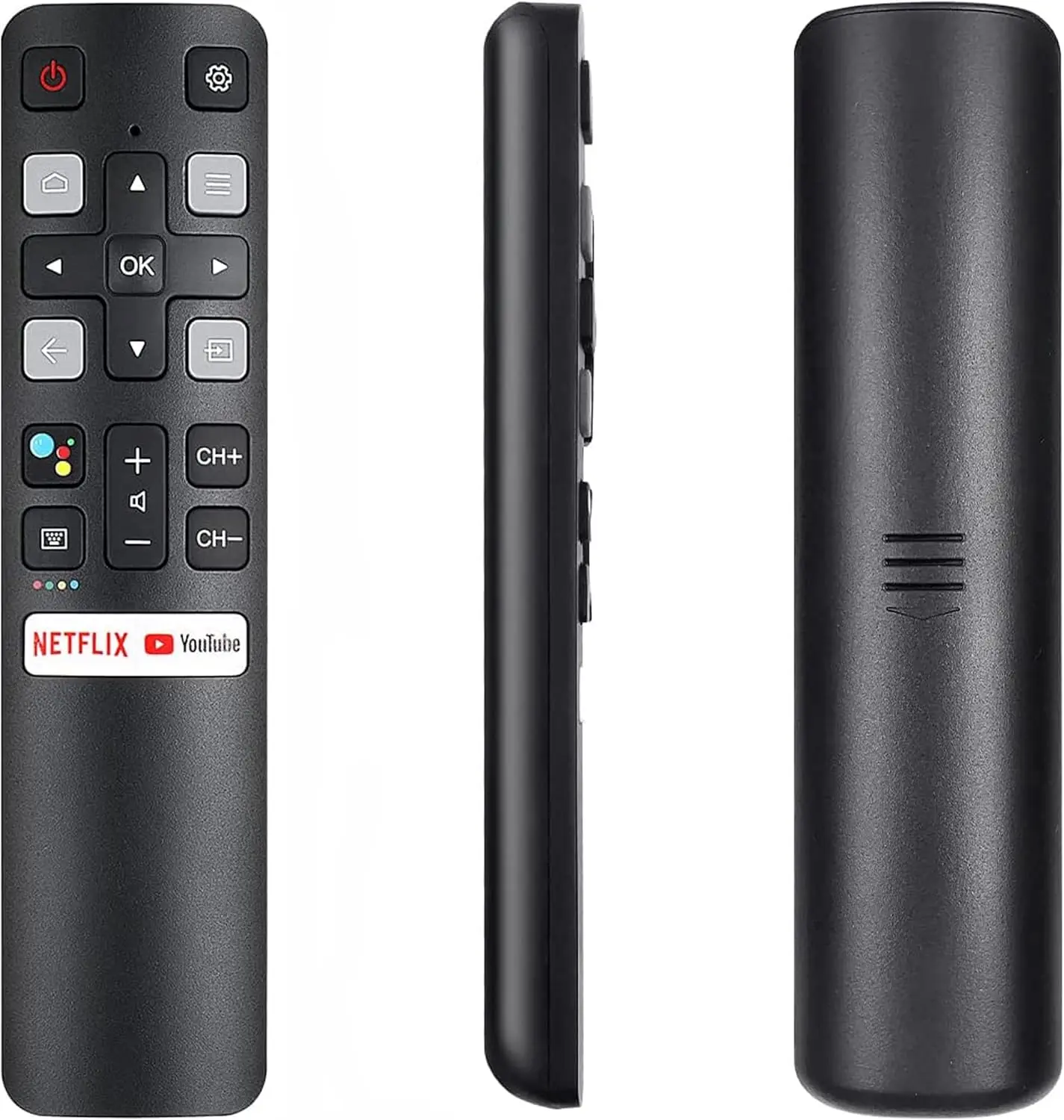 Universal for TCL-Android-TV-Remote, RC802V FNR1 Remote Control Compatible with  TCL Android  TV - No Setup Required