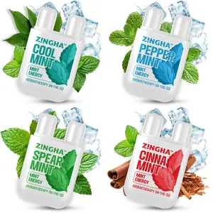 Natural Aromatherapy Nasal Stick – Boost Focus & Enhance Breathing | Portable Sinus Relief & Relaxation Nasal Inhaler Stick | Intake Breathing Essential Oil Blend for Stress and Congestion