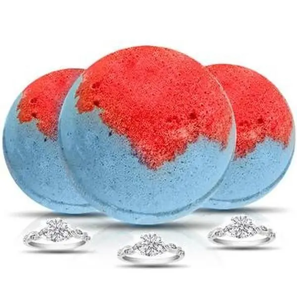 SUZIE Q Ring Bath Bomb 3 Pack