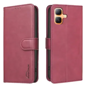 Compatible with the Transsion series Infinix Smart 20 4G/Hot 70/Note 60 5G/ Note 50 Pro+ 5G/Note 40 4G/Note 40 PR0 Wallet-style phone case with a flip-cover design and premium feel suitable for both men and women