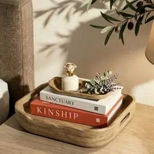 3pcs Neutral Aesthetic Decorative Book Set, Modern Minimalist Design Coffee Table Fake Books, High-End Home Decor for Living Room, Office Desk, Versatile Placement