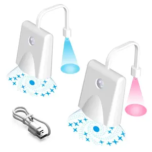 New sensor toilet light cross-border multi-color gradient creative toilet ambient light hanging waterproof toilet projection light