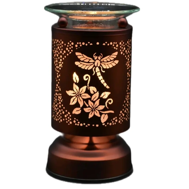 Dragonfly Touch Aroma Wax Warmer! Oil Burner! Tart Warmer Decor Gift Decoration Ornaments Room Fragrance, Scented Home Fragrance, Aroma For Home