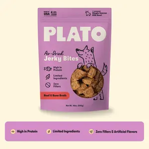 Jerky Bites Beef with Bone Broth Jerky Bites Beef with Bone Broth