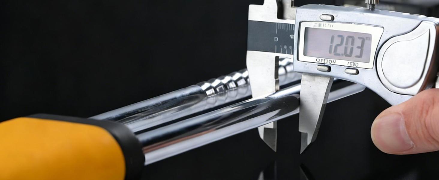 Porbi AI Steering Wheel Lock with Password + IC Card + Keys Unlocking, Heavy-duty Car Anti-theft Device with Incorrect Entry Alarm & Anti-Tamper Alarm, Fits 8.9–16" Truck Van SUV Car Wheels, Yellow