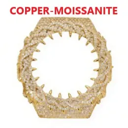 Copper Moissanite 2-Golden