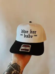 Dive Bar Embroidered Baseball Cap