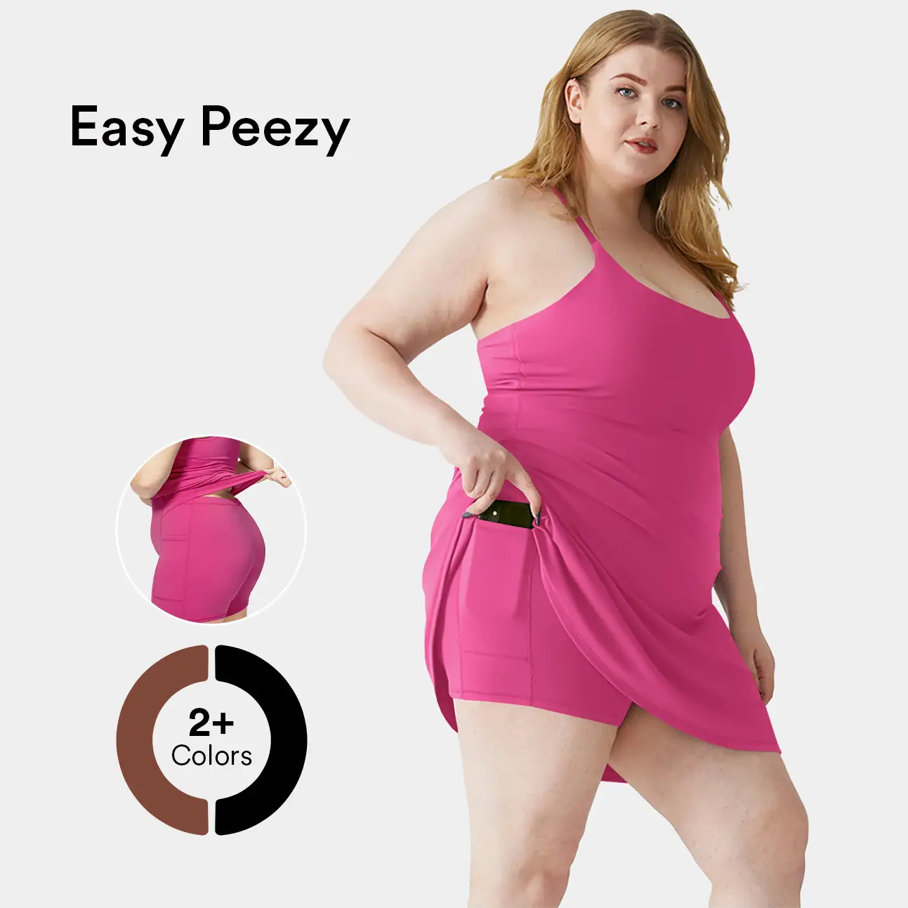 Halara Softlyzero Plush Backless Active Plus Size Dress-Easy Peezy #NovaTopFinds #Rushready