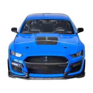 MAISTO SPECIAL EDITION 2020 MUSTANG SHELBY GT500 - BLUE DIECAST MODEL, 1:18 CAR