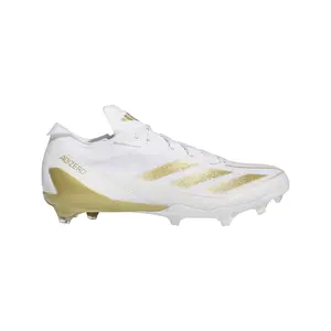 adidas Mens Adizero Electric Football Sneakers Shoes - Gold, White