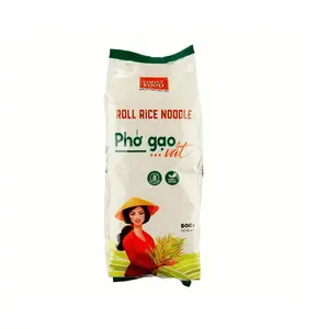 SIMPLY FOOD 500g Vietnamese Rice Paper Rolls Noodles - Fresh Pho Noodles for Spring Rolls & Hot Pot