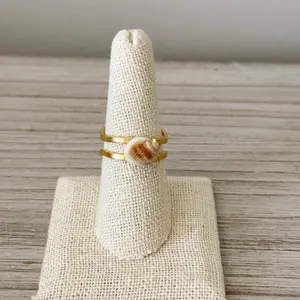 Stainless Steel Shell Ring