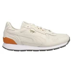 PUMA Mens Rx 737 Premium Lace Up Sneakers Shoes Casual - Off White