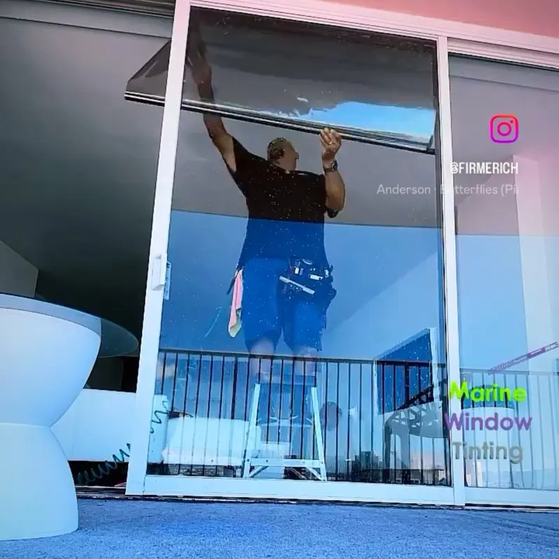 Marine Window Film - C61/D52 Window Film for Glare, UV Protection, and High Energy Bill Savings