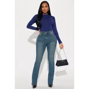 Tucson Booty Lifting Stretch Bootcut Jeans - Dark Wash