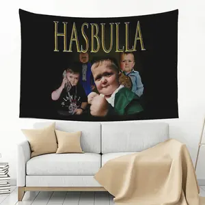 Hasbulla Printed Large Flag Art Science Fiction Room Home Decor Decor Banner 60X40