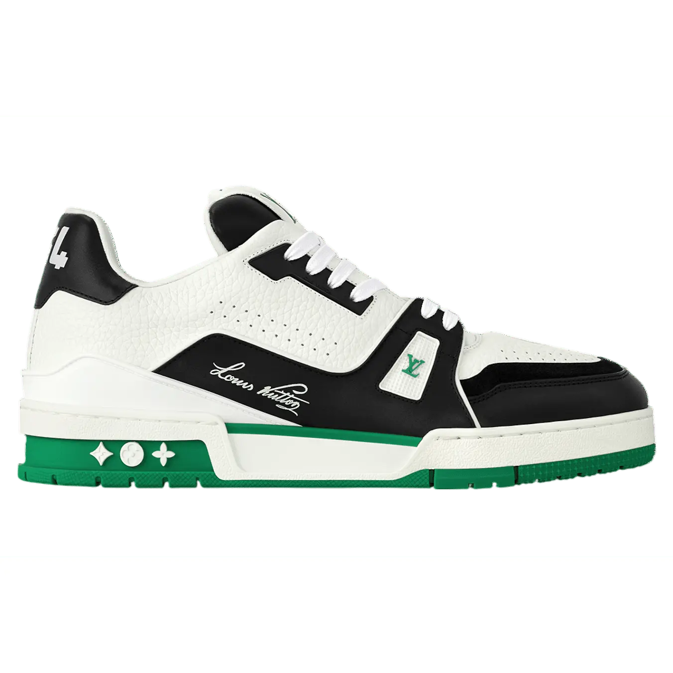 Louis Vuitton LV Trainer Green Black White