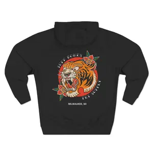 Tiger Traditional Tattoo Hoodie